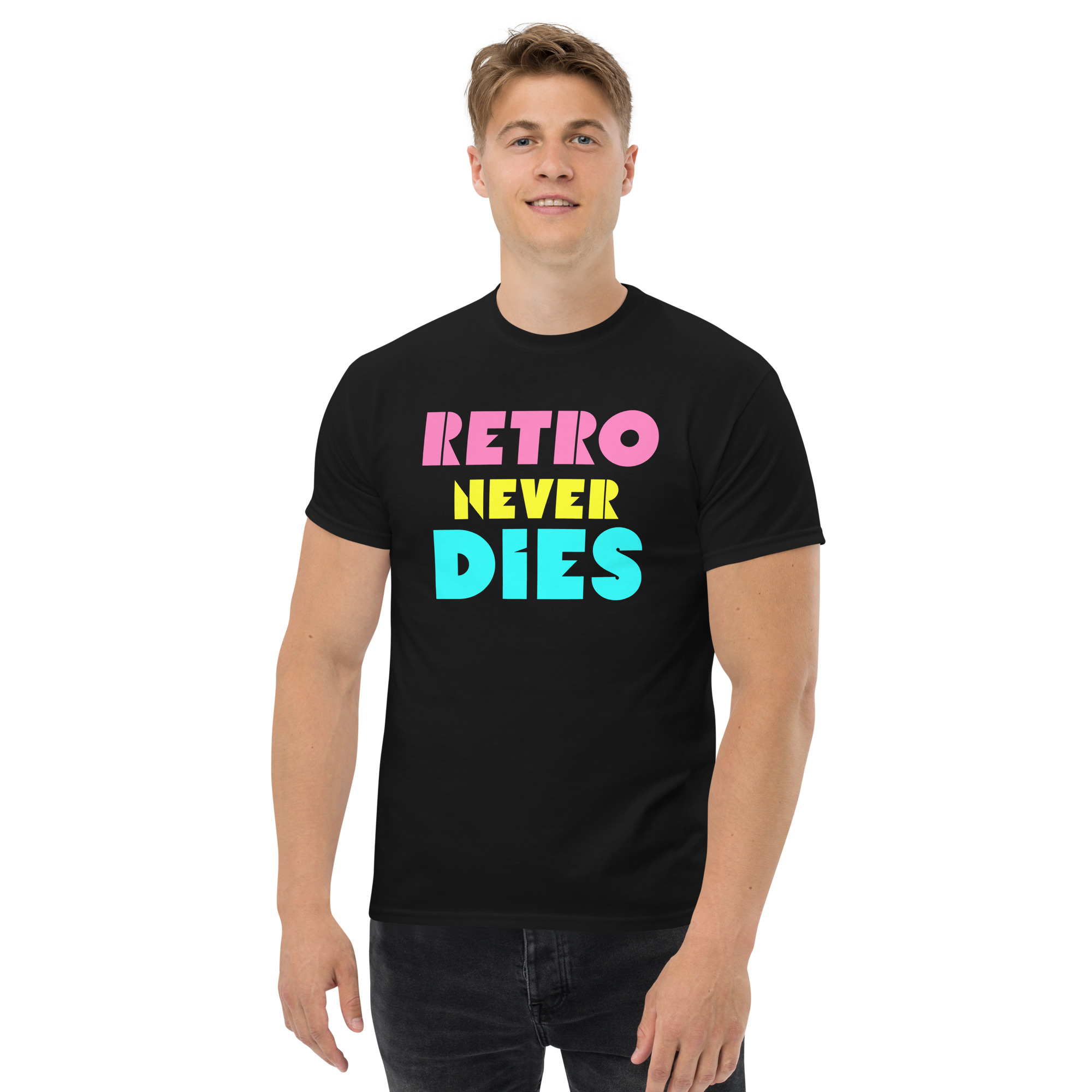 Retro Never Dies Unisex Tee - Image 3