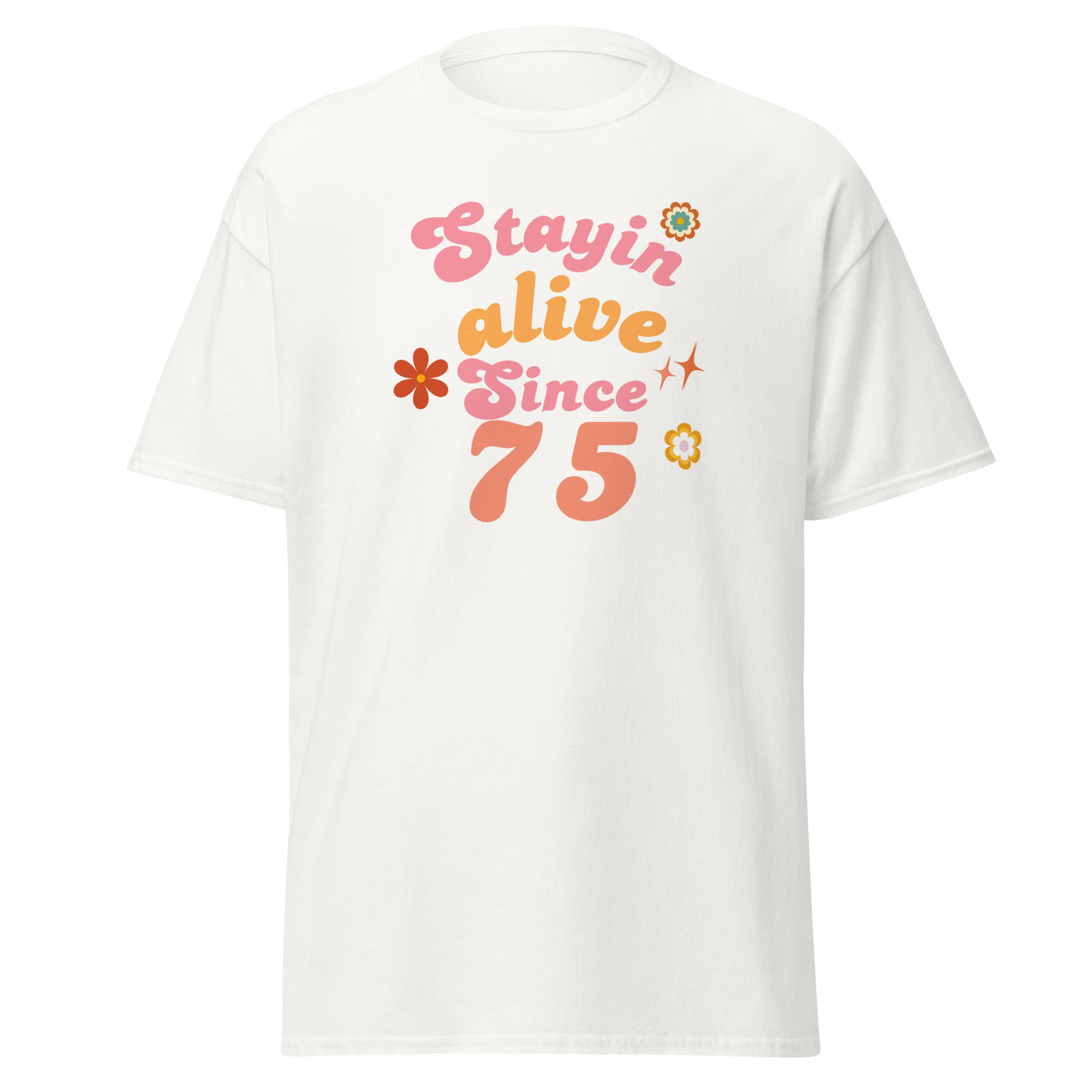 Stayin’ Alive Since ’75 Retro Tee - Image 5